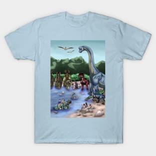 Prehistoric Watering Hole T-Shirt